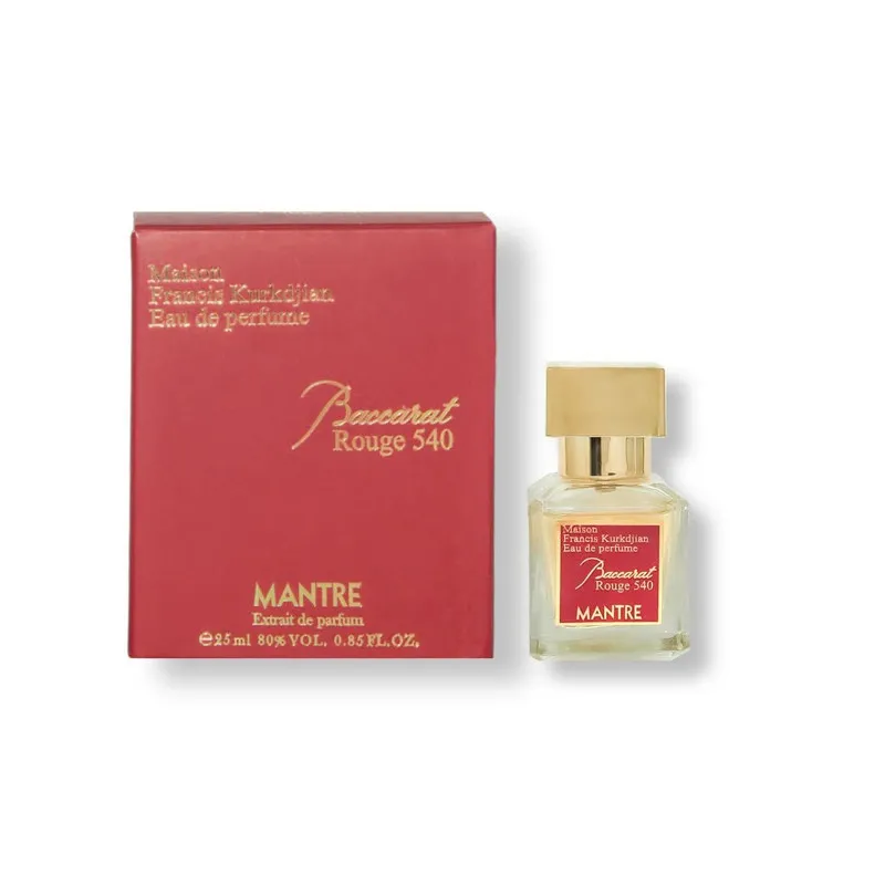 عطر جیبی مانتره مدل BACCARAT ROUGE حجم 25 میلی لیتر - تصویر 2