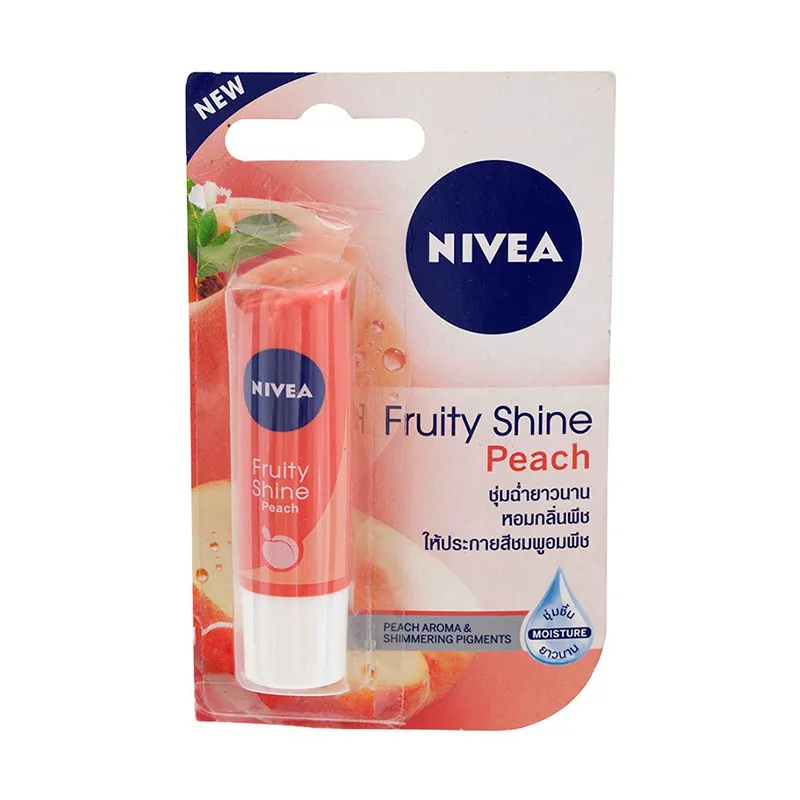 بالم لب نیوآ مدل fruity shine peach - تصویر 2