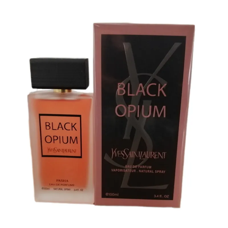 ادوپرفیوم زنانه پاشا مدل BLACK OPIUM حجم 100 میلیلیتر