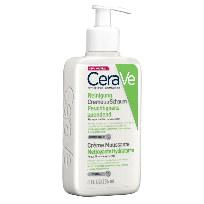 لوسیون پاک کننده صورت سراوی مدل Creamy Cleanser حجم 236 میلی لیتر - تصویر 2