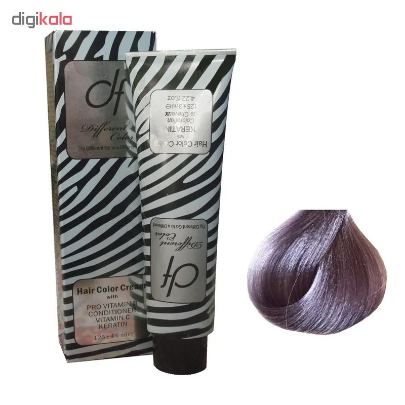 رنگ مو دیفرنت سری هایلایت مدل Keratin شماره F8 حجم 125 میلی لیتر رنگ دلفینی - تصویر 2