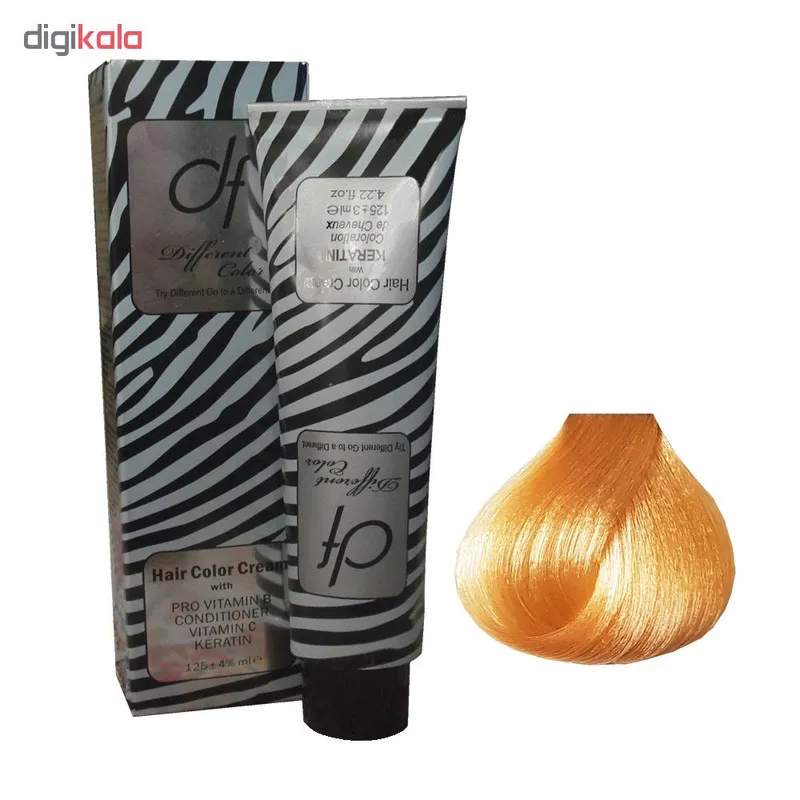 رنگ مو دیفرنت سری هایلایت مدل Keratin شماره F14 حجم 125 میلی لیتر رنگ گندمی - تصویر 2