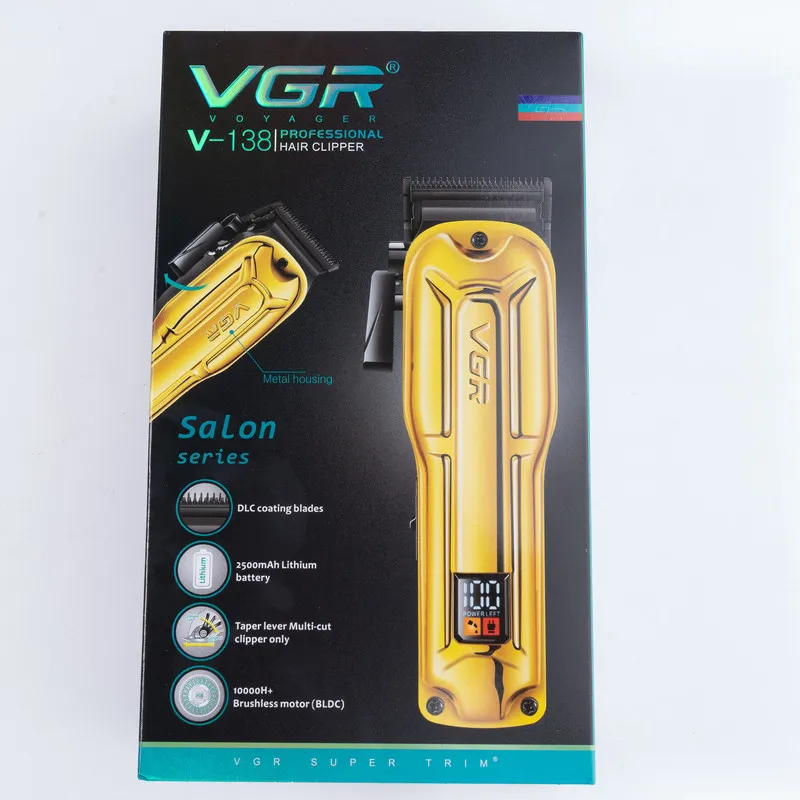 ماشین اصلاح موی سر صورت و بدن وی جی ار مدل V-138 - تصویر 2