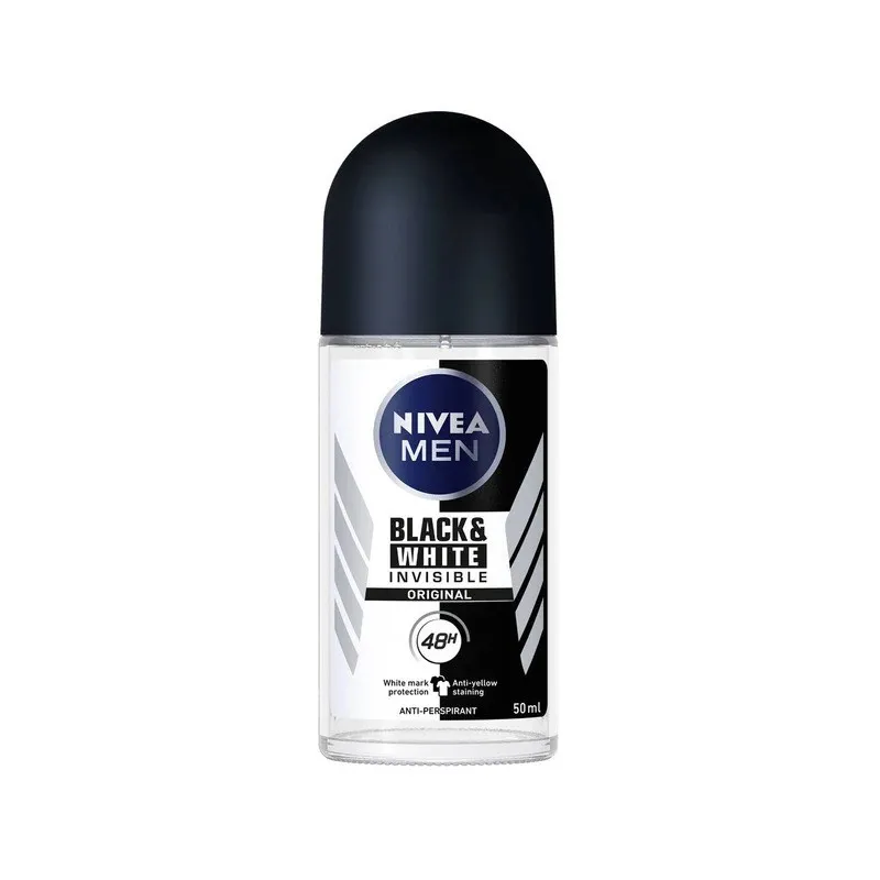 رول ضد تعریق مردانه نیوآ مدل Invisble Black and White حجم 50 میلی لیتر - تصویر 2