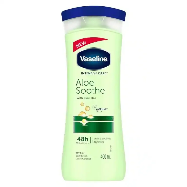 لوسیون بدن وازلین مدل Aloe Sooth حجم 400 میلی لیتر - تصویر 2