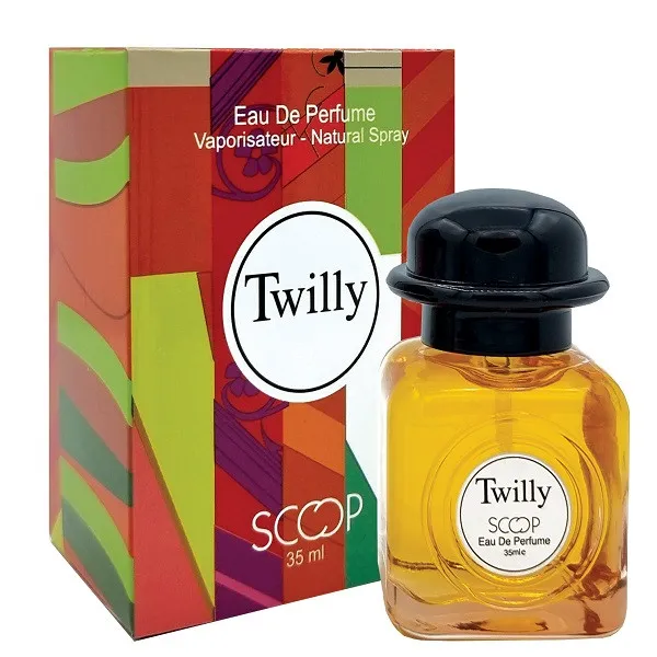 عطر جیبی اسکوپ مدل twilly hermes حجم 35 میلی لیتر