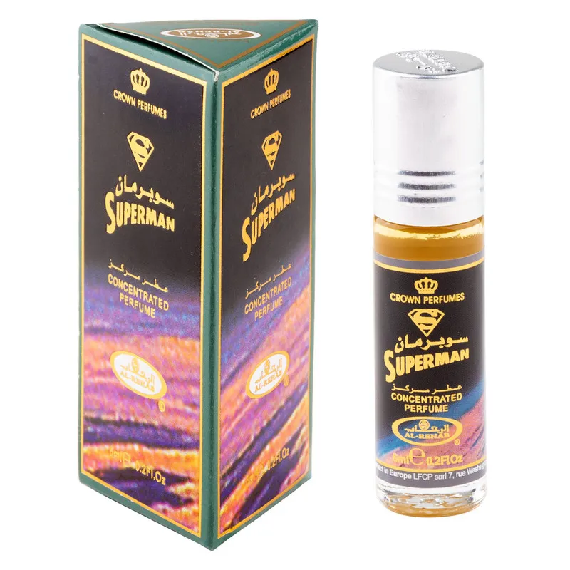 عطر جیبی مردانه رحاب مدل SUPERMAN حجم 6 میلیلیتر - تصویر 2