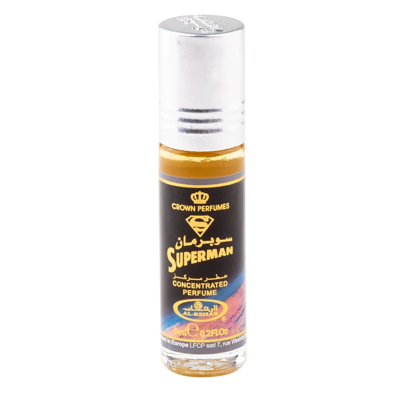 عطر جیبی مردانه رحاب مدل SUPERMAN حجم 6 میلیلیتر - تصویر 3
