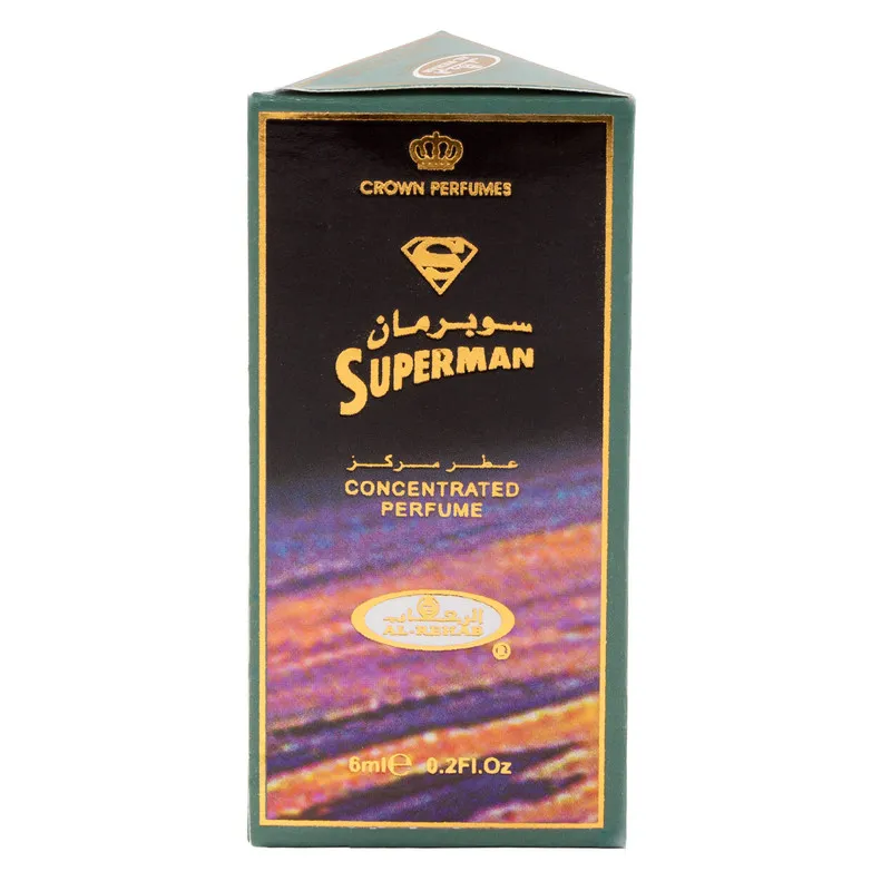 عطر جیبی مردانه رحاب مدل SUPERMAN حجم 6 میلیلیتر - تصویر 4
