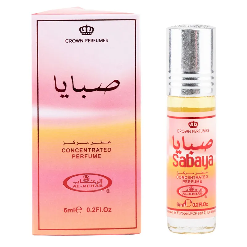 عطر جیبی زنانه رحاب مدل Sabaya حجم 6 میلیلیتر