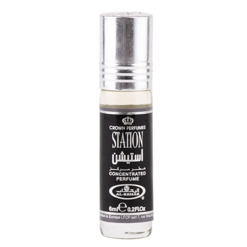 عطر جیبی مردانه رحاب مدل STATION حجم 6 میلیلیتر - تصویر 2