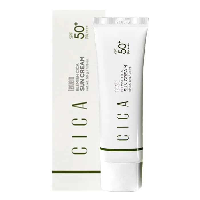 کرم ضد آفتاب بدون رنگ تن زیرو SPF 50 مدل CICA مناسب برای انواع پوست حجم 50 میلیلیتر - تصویر 2