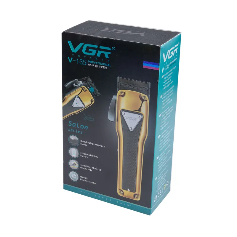 ماشین اصلاح موی سر و صورت وی جی ار مدل V-135 - تصویر 5