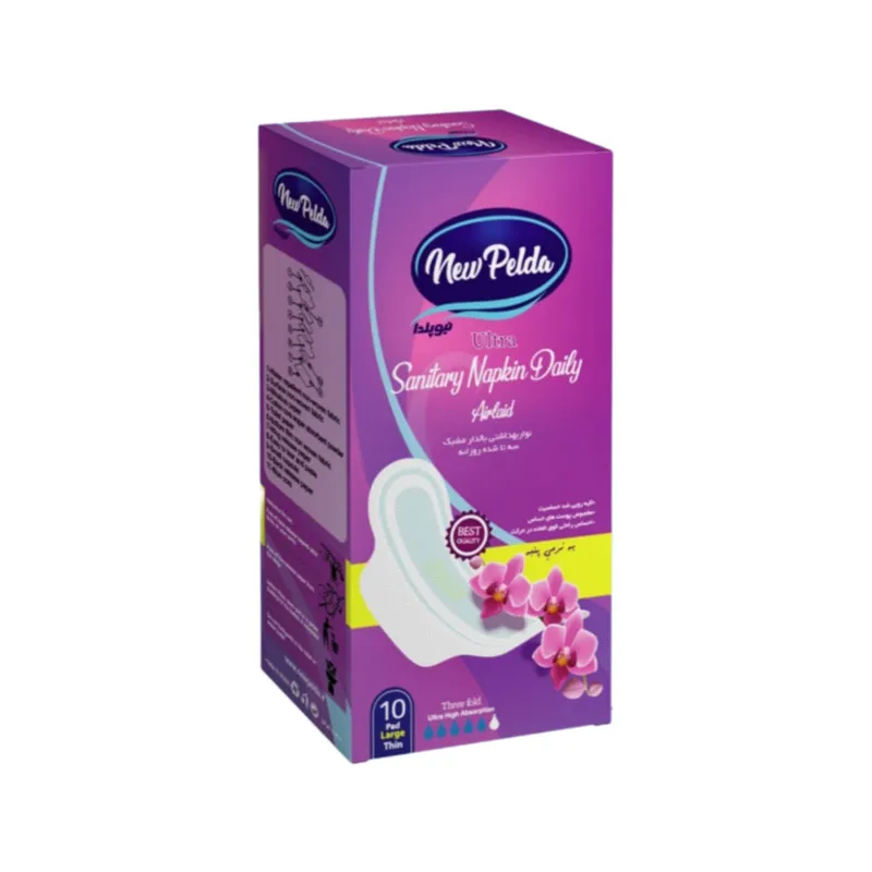 نوار بهداشتی نیوپلدا مدل جعبه‌ای بسته 10 عددی - تصویر 2
