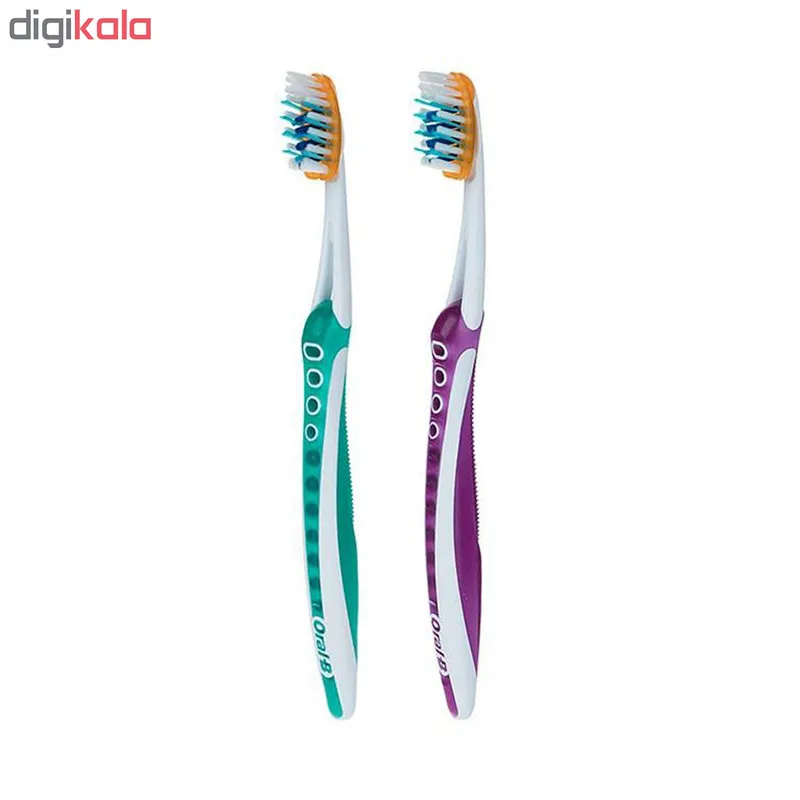 مسواک اورال-بی مدل ProFlex با برس نرم بسته 2 عددی - تصویر 5