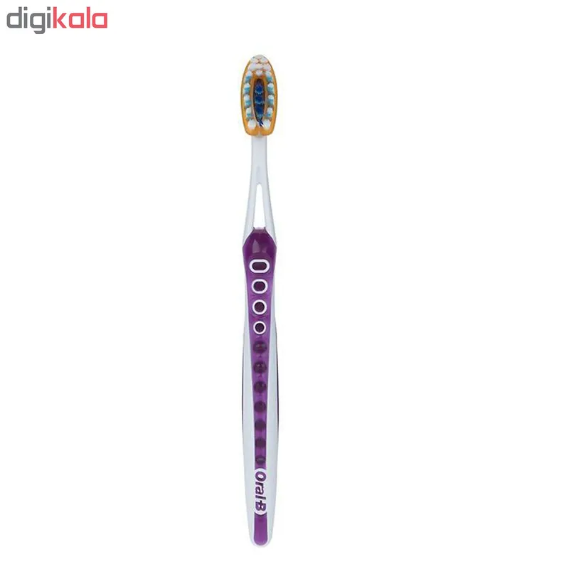 مسواک اورال-بی مدل ProFlex با برس نرم بسته 2 عددی - تصویر 6