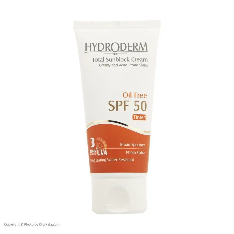 کرم ضدآفتاب هیدرودرم مدل Medium Beige SPF50، حجم 50 میلیلیتر - تصویر 5