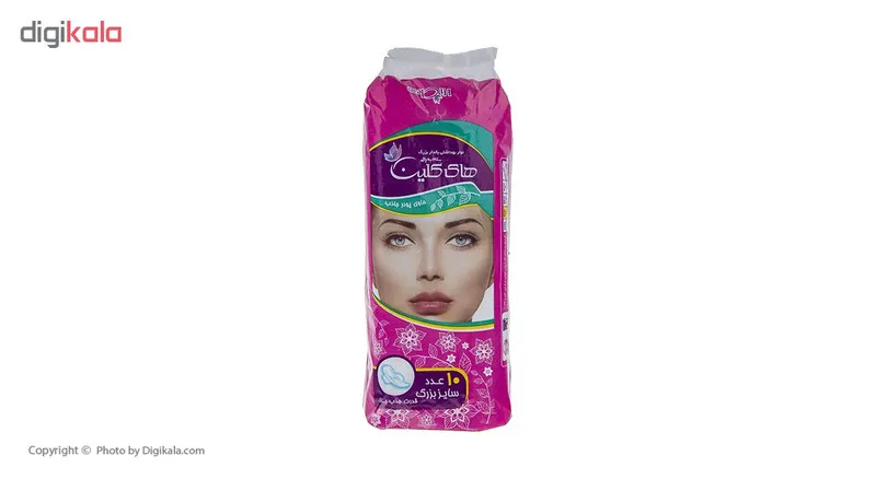 نوار بهداشتی های کلین مدل Pink بسته 10 عددی - تصویر 3