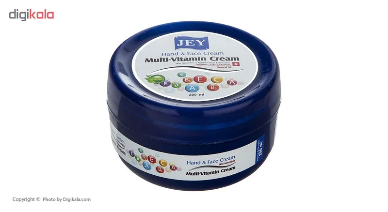 کرم مغذی دست و صورت جی مدل Multi Vitamin مناسب انواع پوست حجم 200 میلی لیتر - تصویر 4
