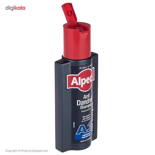 شامپو ضد شوره مو آلپسین مدل A3 Anti Dandruff حجم 250 میلی لیتر - تصویر 2