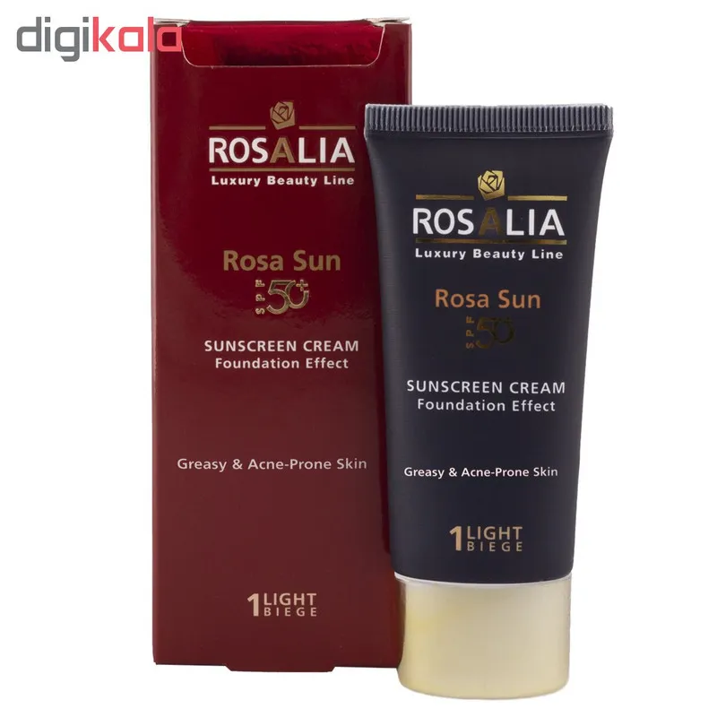کرم ضد آفتاب رزالیا مدل Greasy & Acne-Prone حجم 40 میلی لیتر - تصویر 3