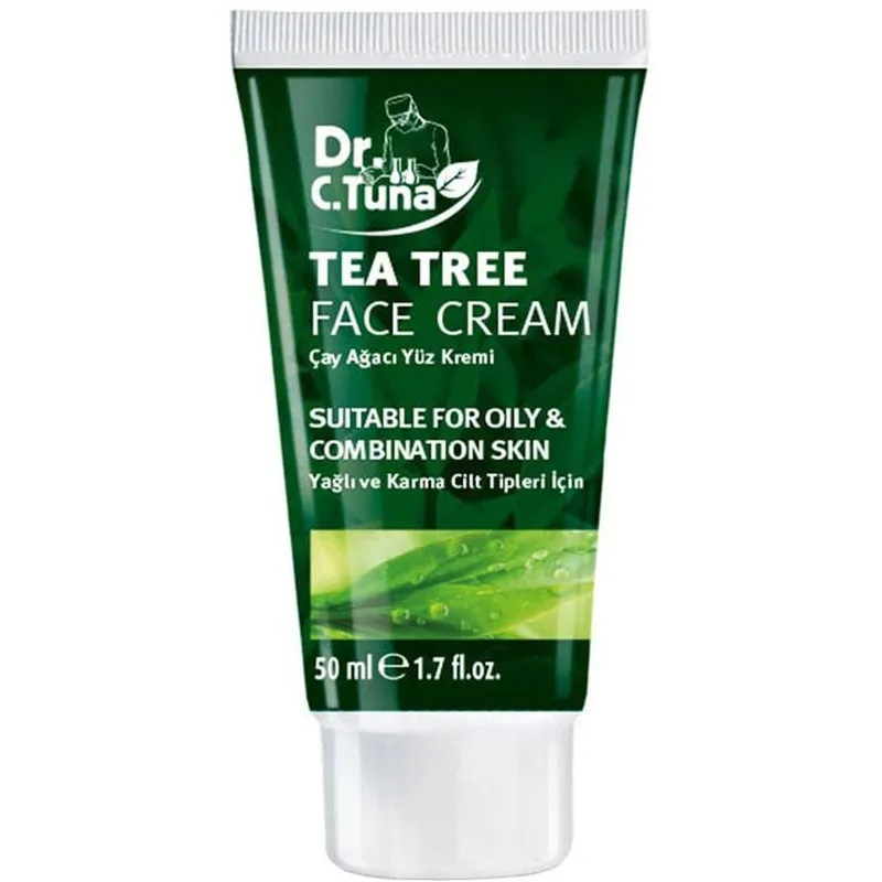 کرم آبرسان صورت دکتر سی تونا مدل Tea Tree حجم 50 میلی لیتر - تصویر 2