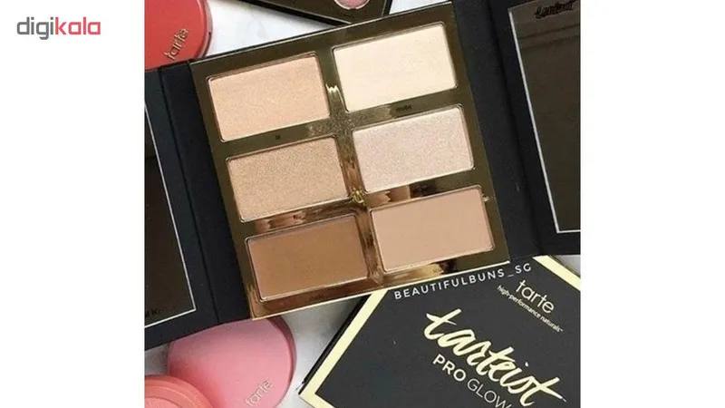 پالت کانتور و هایلایتر تارت مدل pro glow - تصویر 6