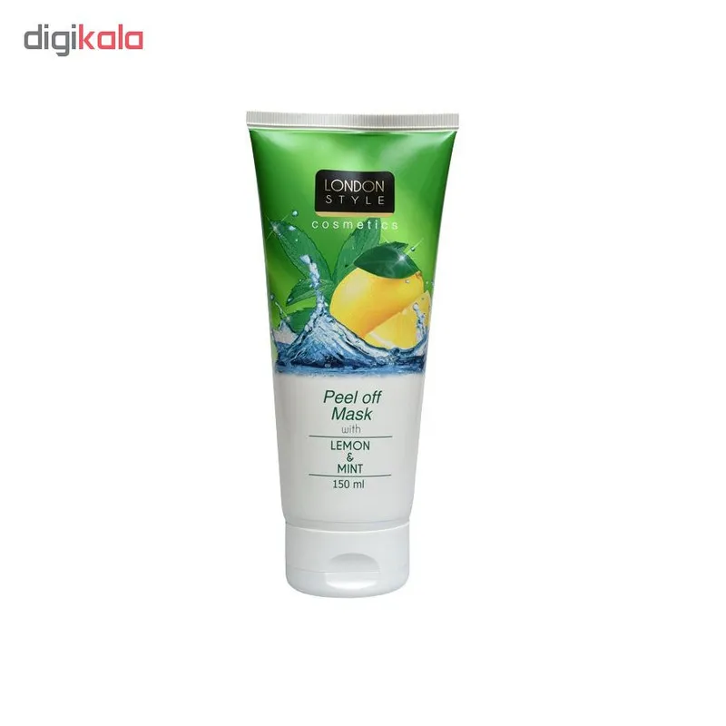 ماسک صورت لندن استایل مدل Peel Off Mask Lemon And Mint حجم 150 میلی لیتر - تصویر 2