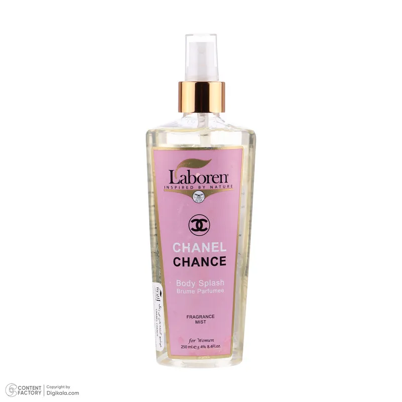 بادی اسپلش زنانه لابورن مدل Chanel Chance حجم 250 میلی‌لیتر - تصویر 6