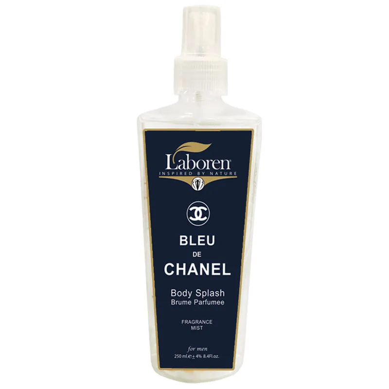 بادی اسپلش بلو شنل لابورن مدل Blue Chanel حجم 250 میلی لیتر - تصویر 3