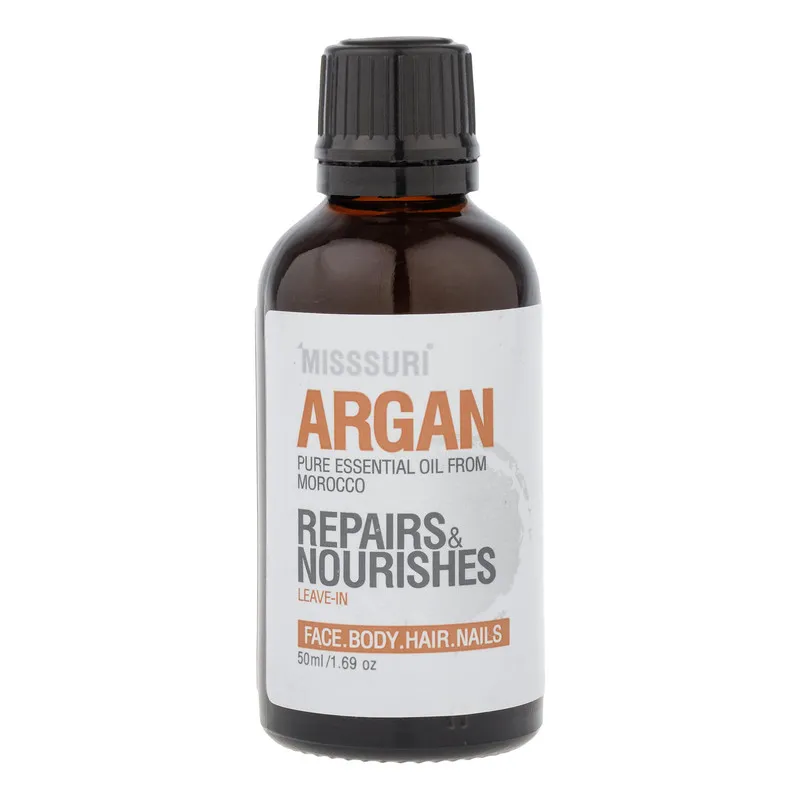 روغن آرگان لطافت‌بخش، شاداب‌کننده و درخشان‌کننده میسوری مدل repairs مناسب موهای انواع مو حجم 50 میلی‌لیتر
