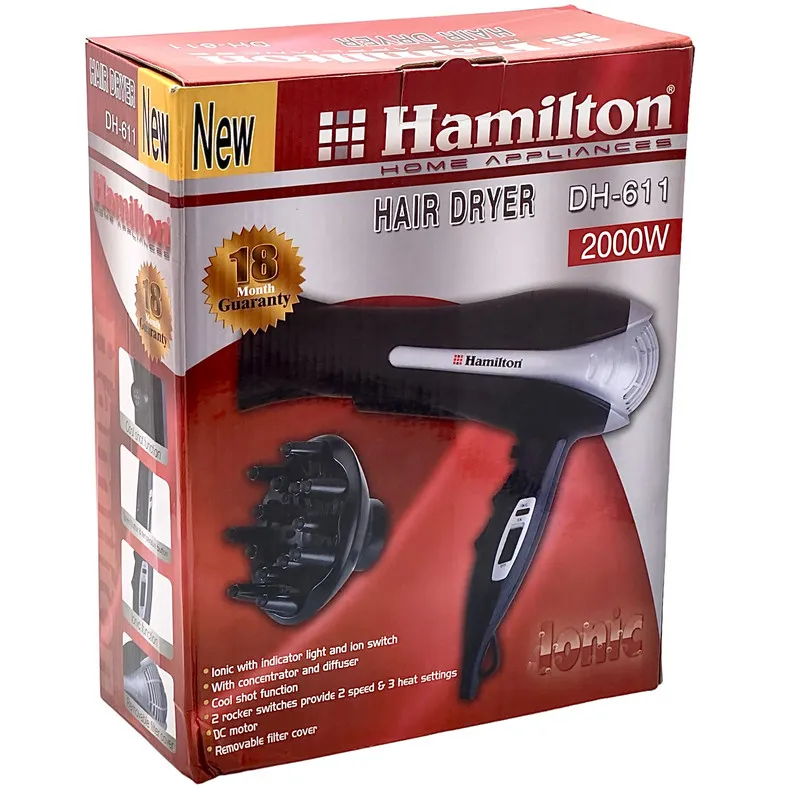 سشوار همیلتون مدل DH-611 - تصویر 4