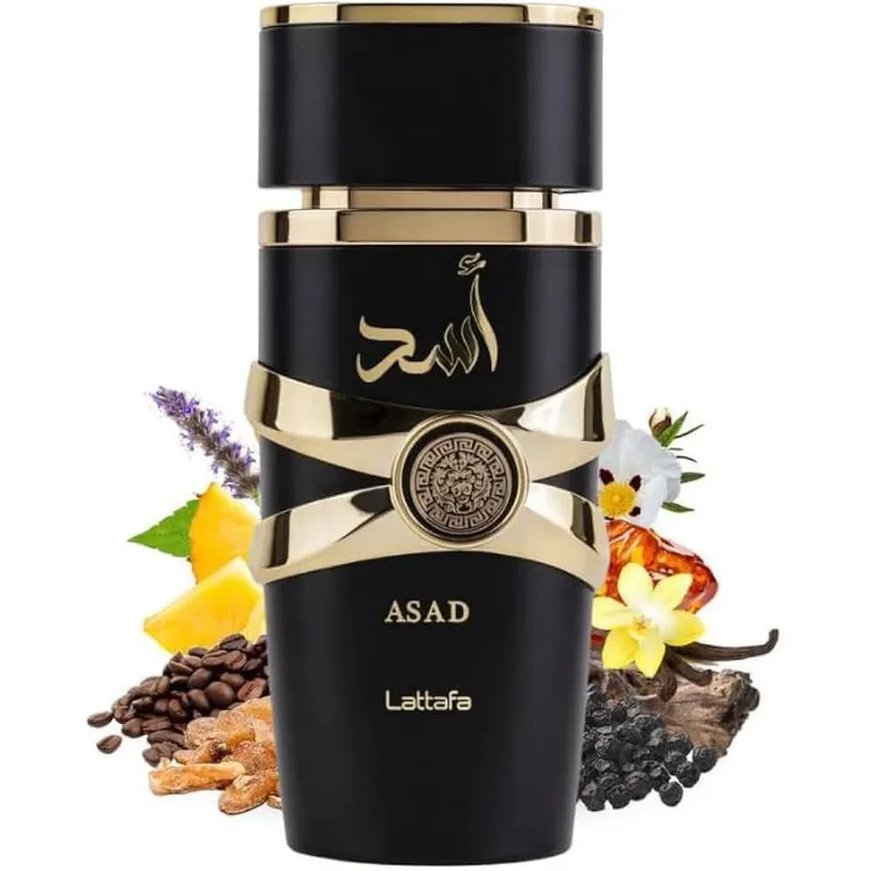 ادو پرفیوم مردانه لطافه مدل اسد حجم 100 میلی لیتر - تصویر 2