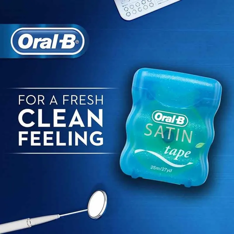 نخ دندان اورال-بی مدل Satin floss - تصویر 6