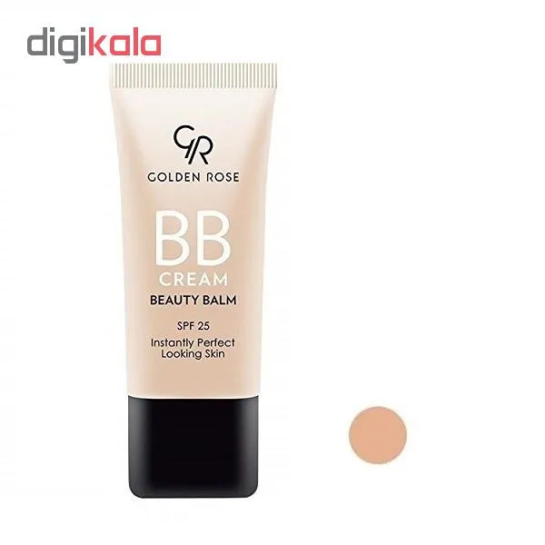 کرم پودر BB گلدن رز شماره 04 حجم 30 میلی لیتر - تصویر 2