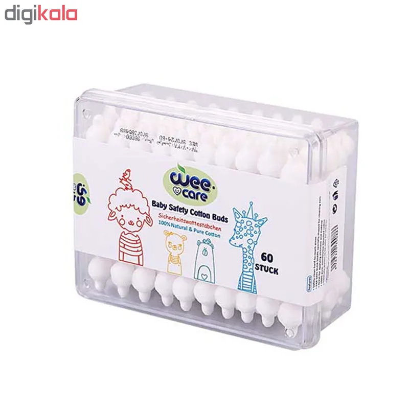 گوش پاک کن کودک وی کر مدل 886 بسته 60 عددی - تصویر 2