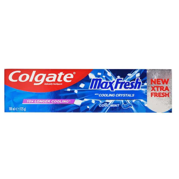 خمیر دندان کلگیت مدل  Max Fresh Cool Mint حجم 100میلی لیتر  - تصویر 2