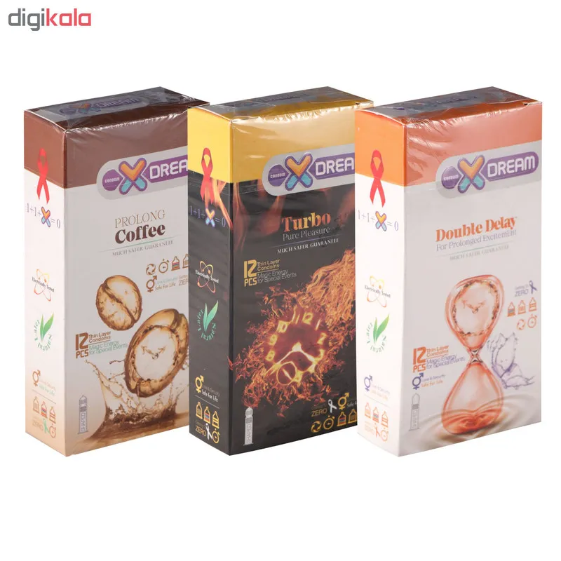 کاندوم ایکس دریم کد X100 مجموعه 3 عددی - تصویر 2