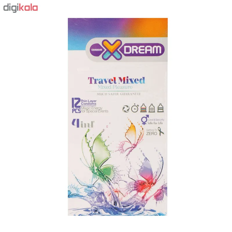 کاندوم ایکس دریم کد X200 مجموعه 3 عددی - تصویر 5