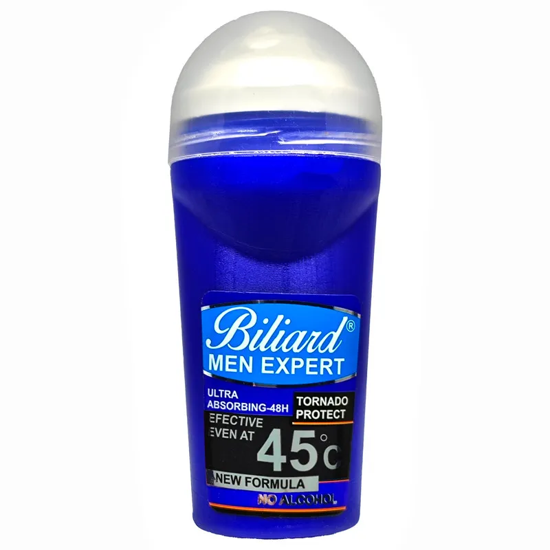 رول ضد تعریق مردانه بیلیارد مدل TORNADO PROTECT حجم 80 میلی لیتر