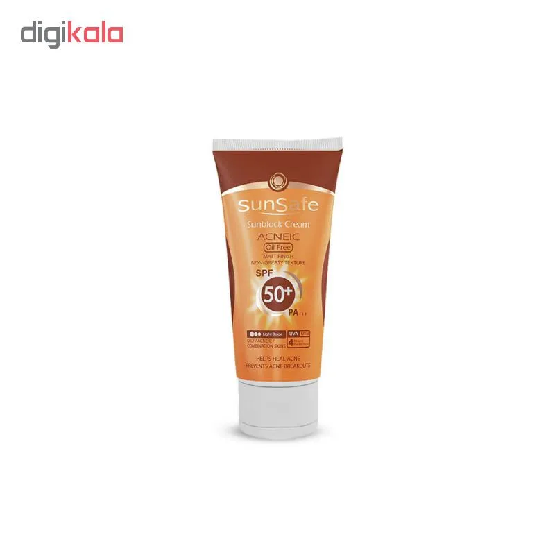 کرم ضد آفتاب سان سیف سری Acneic مدل Mat Finish spf 50 حجم 75 میلی لیتر - تصویر 2