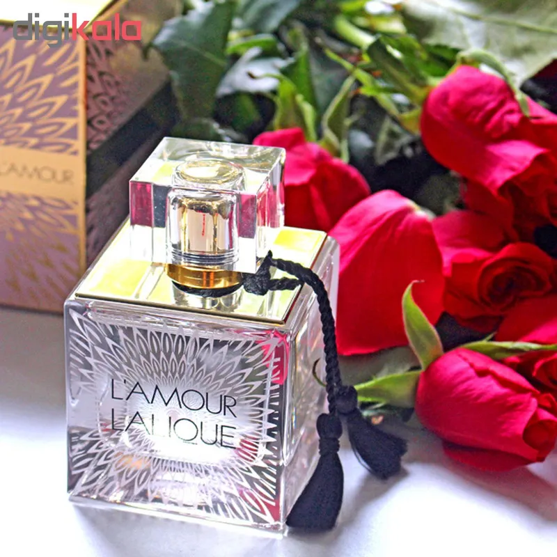 ادو پرفیوم زنانه لالیک مدل L'Amour Pink حجم 100 میلی لیتر - تصویر 2