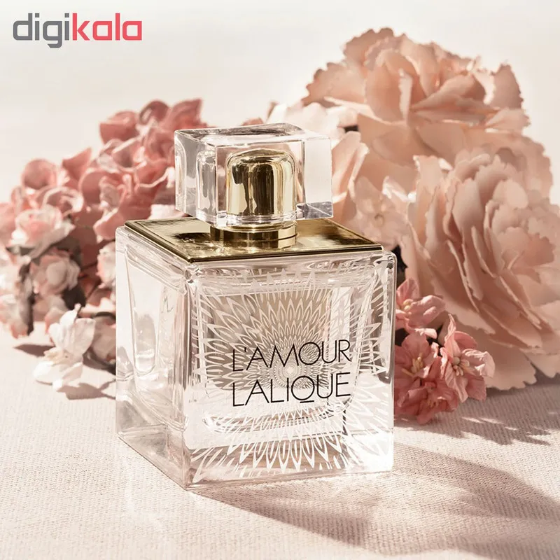 ادو پرفیوم زنانه لالیک مدل L'Amour Pink حجم 100 میلی لیتر - تصویر 5