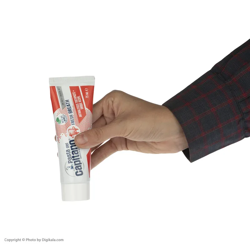 خمیر دندان پاستا دل کاپیتانو مدل Fresh Breath حجم 75 میلی لیتر - تصویر 3