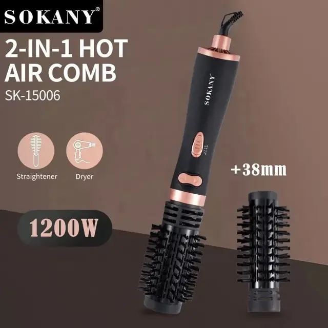 سشوار برس دار چرخشی سوکانی مدل Sk-15006 - تصویر 2