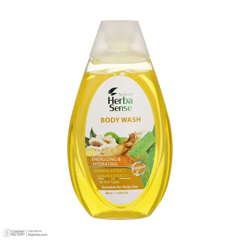 شامپو بدن آردن هرباسنس مدل ENERGIZING and HYDRATING حجم 400 میلی لیتر - تصویر 2