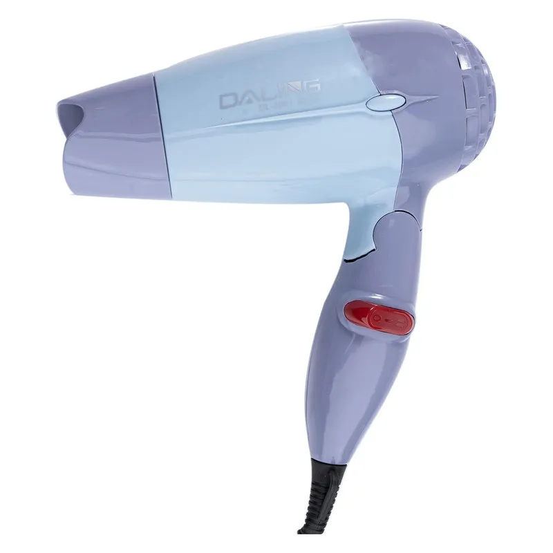 سشوار مسافرتی 800 وات دالینگ مدل DL3001، موتور DC، وزن 300 گرم، المنت فلز، با قابلیت فناوری تولید یون - تصویر 3