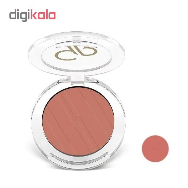 رژگونه گلدن رز مدل soft & silk شماره 08 - تصویر 2
