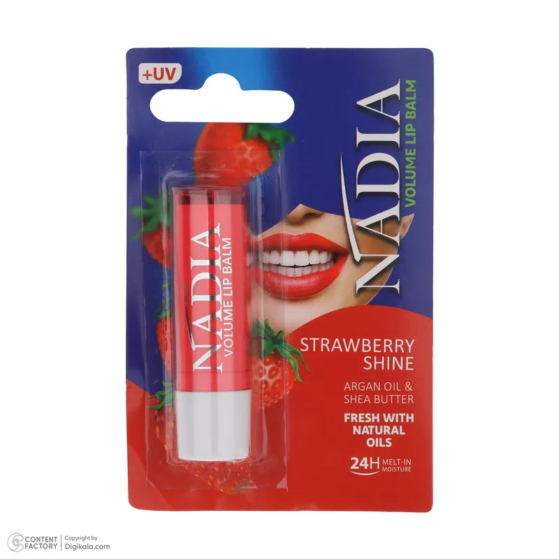 بالم لب نادیا مدل STRAWBERRY SHINE - تصویر 3