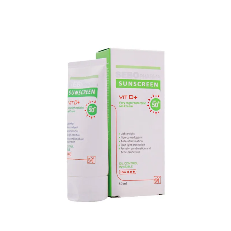 کرم ضد آفتاب رنگی مای SPF 50 مدل سبوفارما مناسب پوست های چرب و مختلط حجم 50 میلی لیتر - تصویر 3